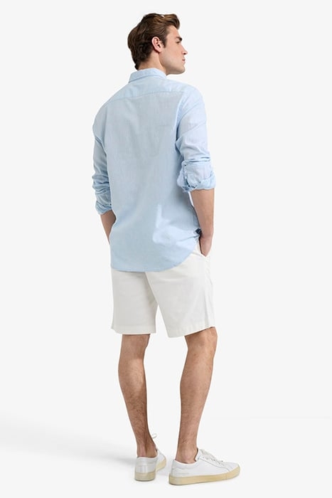 COTTON LINEN SHIRT LIGHT BLUE 3