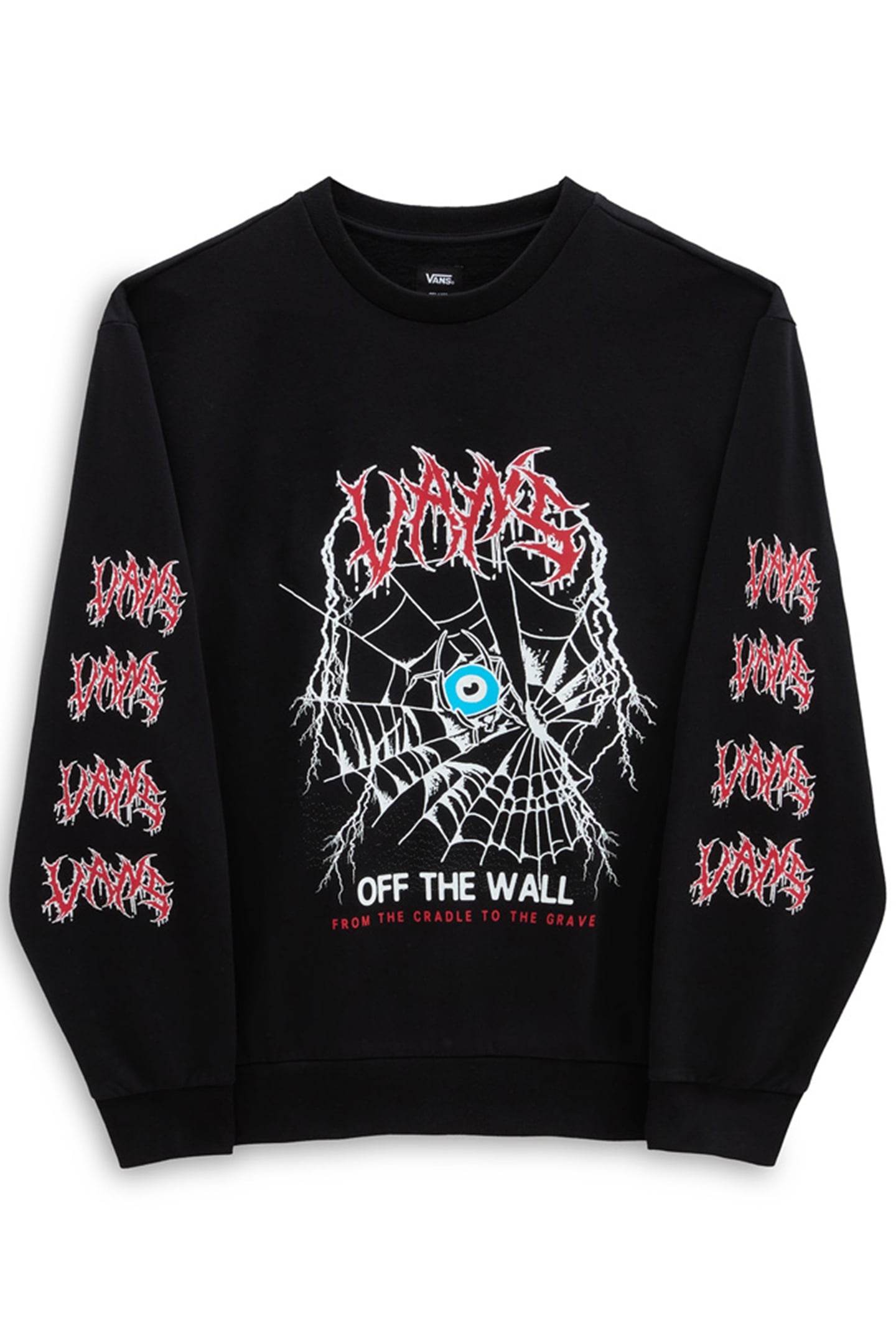 TO THE GRAVE RELAXED CREW BLACK 1