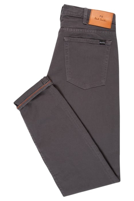 MENS TAPERED FIT JEAN ANTHRACITE 4