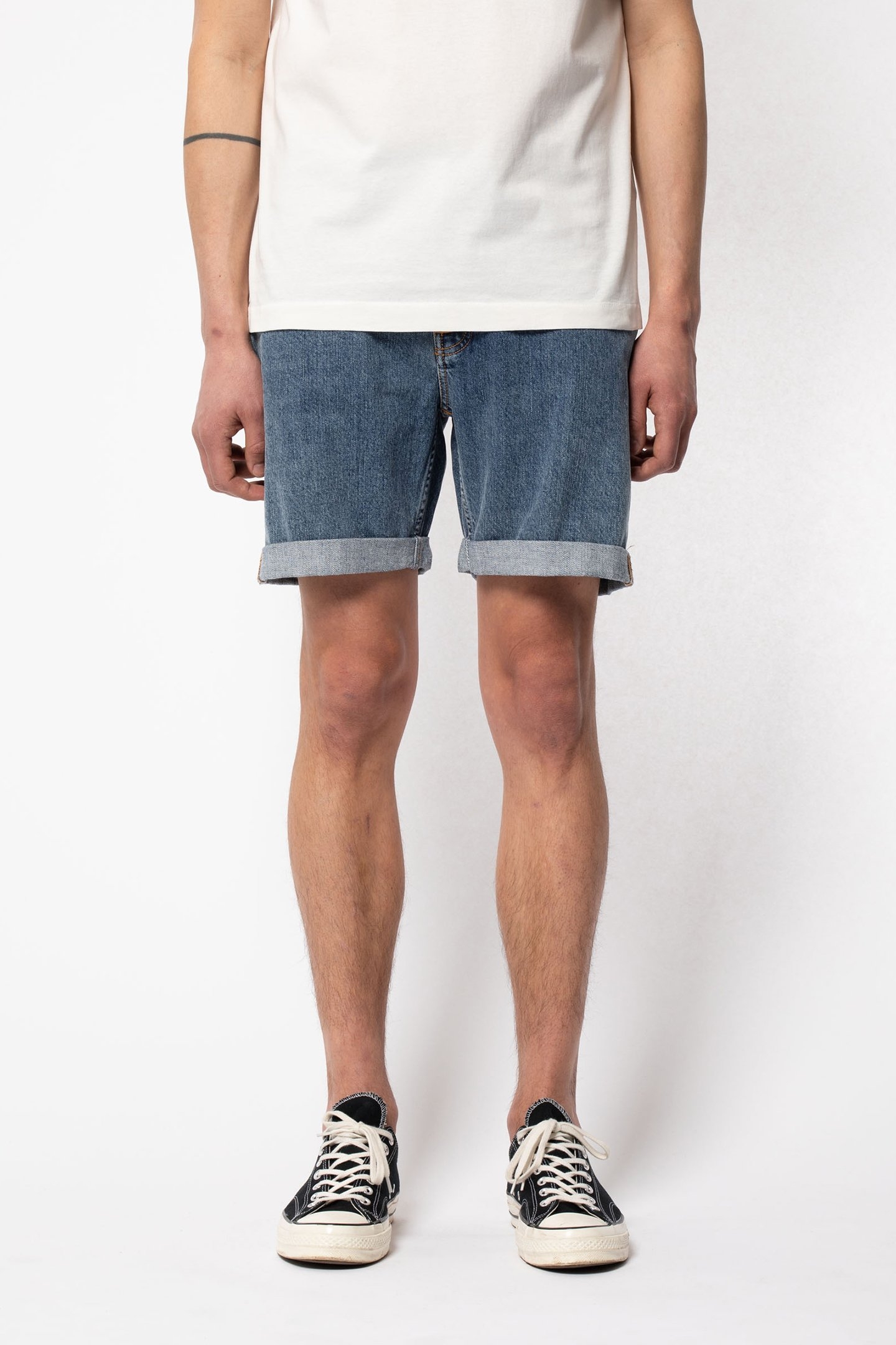 JOSH SHORTS FRIENDLY BLUE DENIM 1