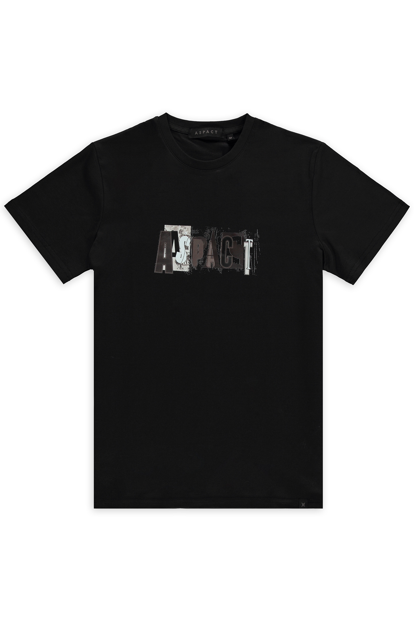 GRUNGY TEE BLACK 1