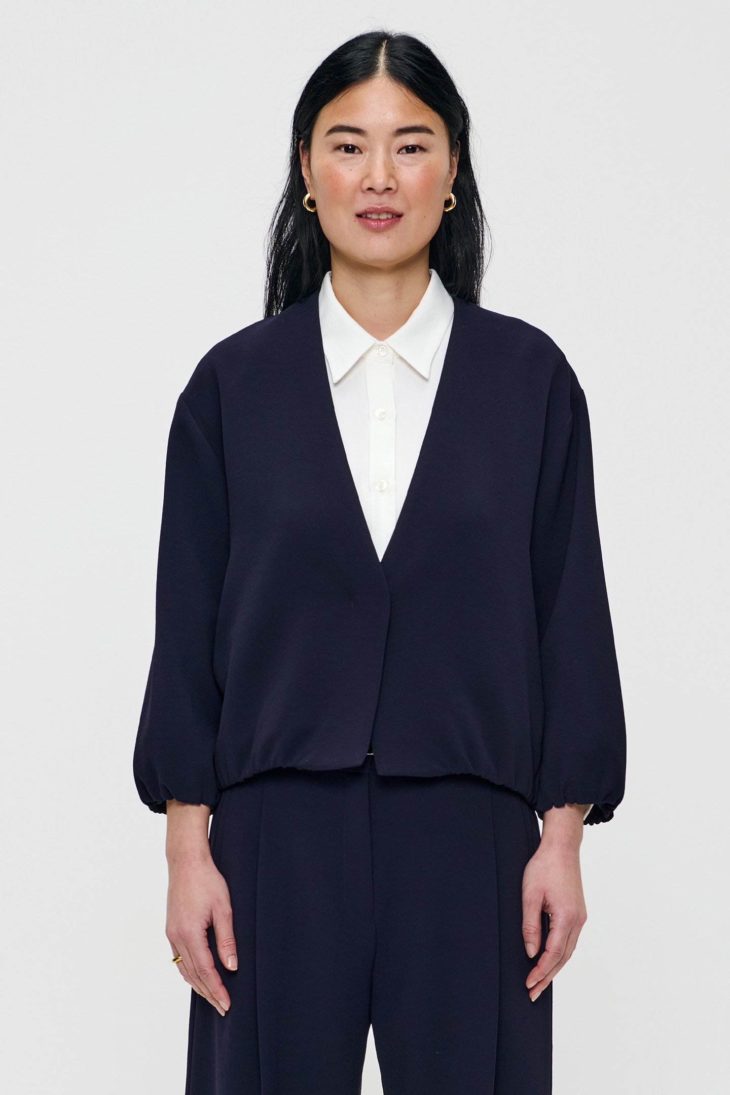 RELAXED JACKET MIDNIGHT BLUE 1