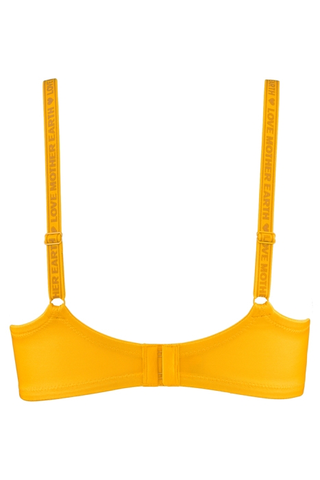 LADY LEAF BRIGHT OCHRE BALCONY BRA 4
