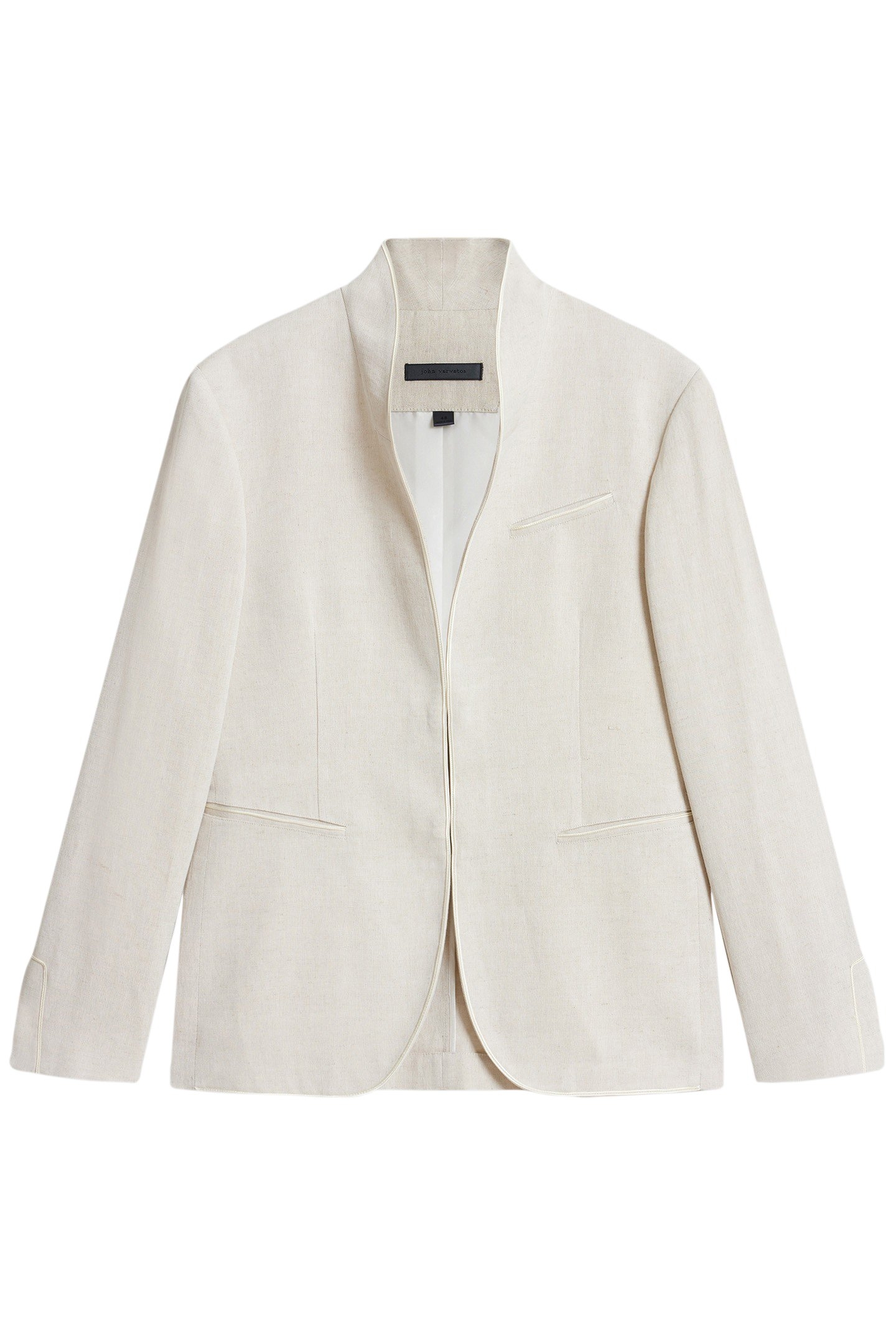 SLIM FIT HOOK BISSELL JACKET MACADAMIA 2