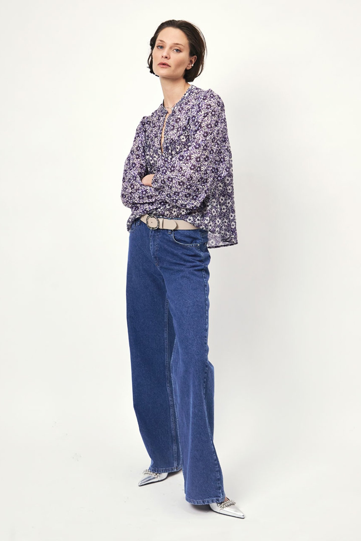 BOTANICA PRINTED BLOUSE MULTICOLOUR 1