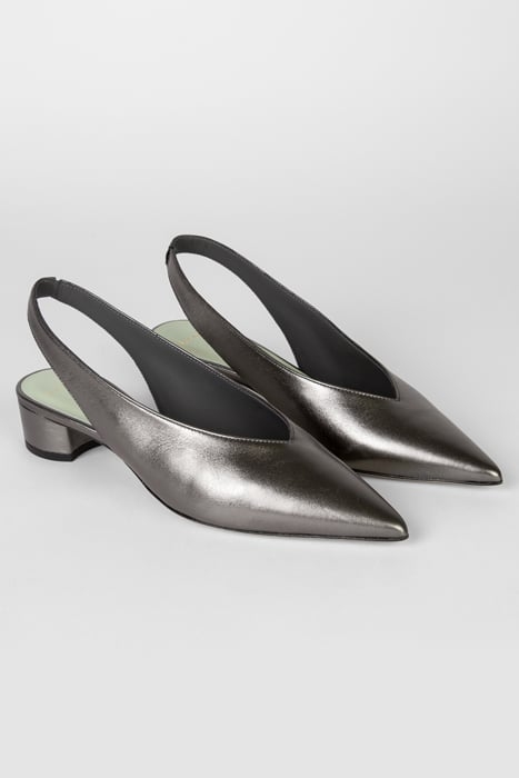 WOMENS SHOE ENID BLACK NICKEL BLACK NICKEL 3