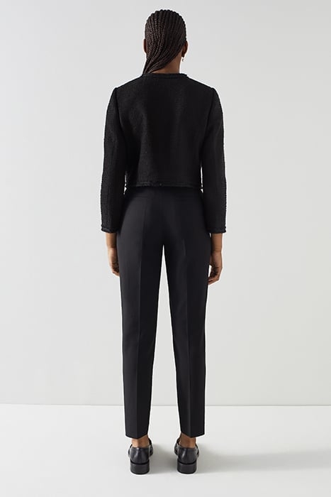 HAZEL - CROPPED JACKET BLACK 2