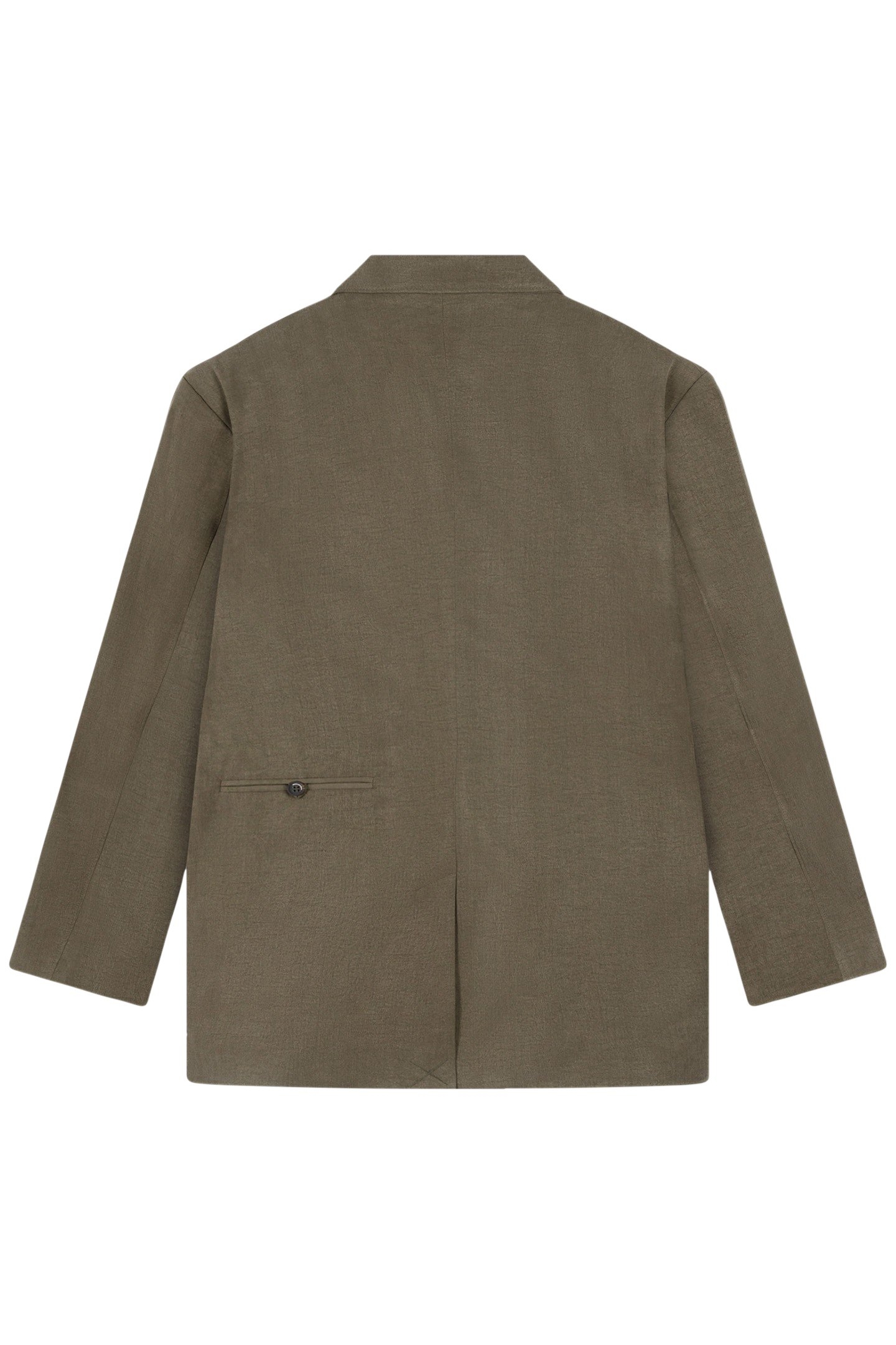 STATEMENT SHOULDER BLAZER DARK MOSS 4