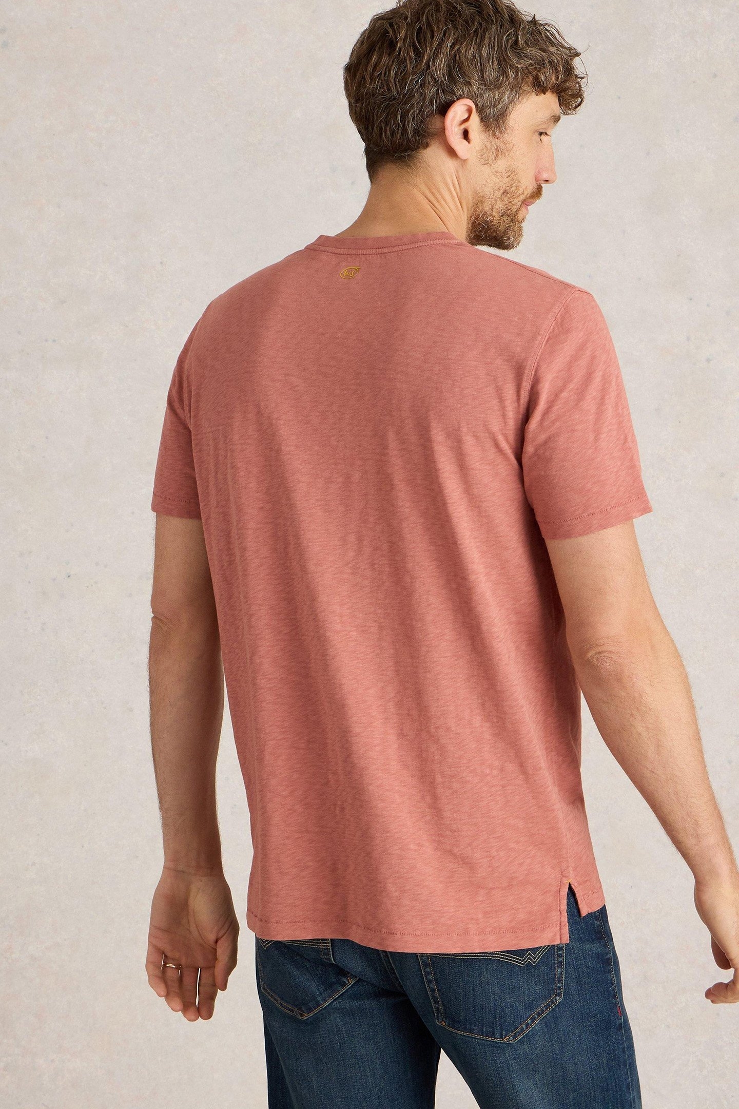 ABERSOCH SHORT SLEEVE TEE MID PINK 2