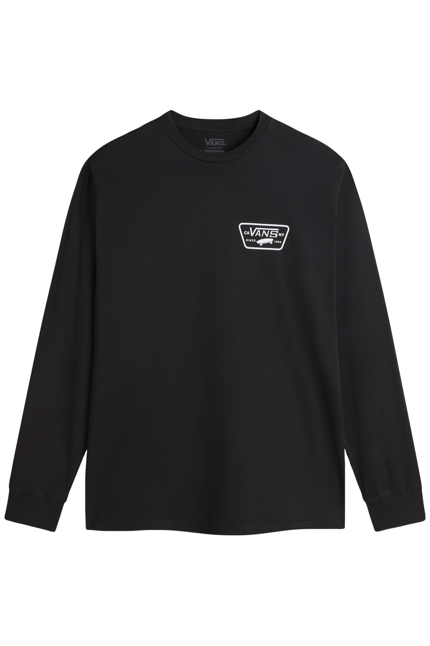 MN FULL PATCH BACK LS BLACK/WHITE 1