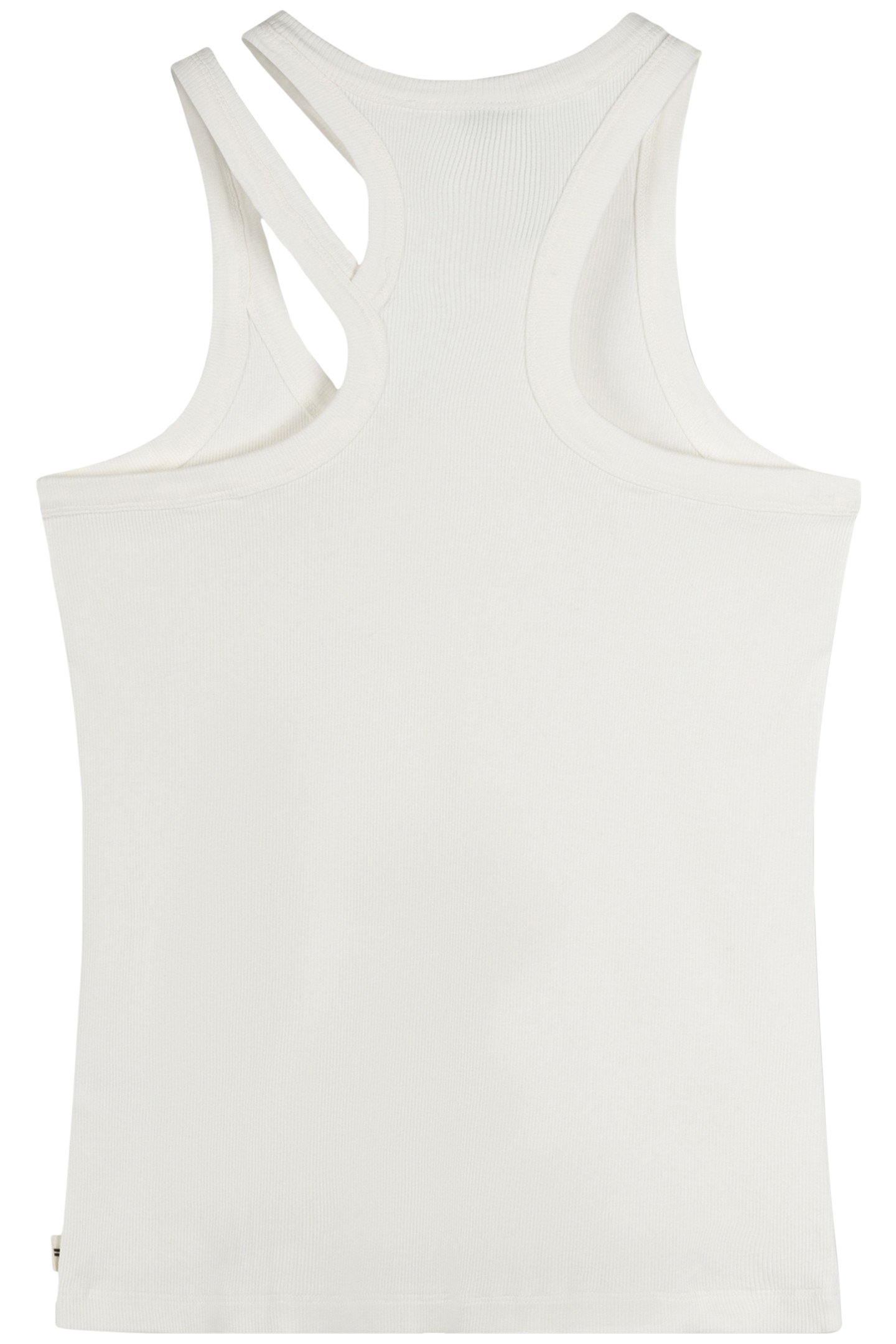 CUT OUT TANK TOP RIB ECRU 4