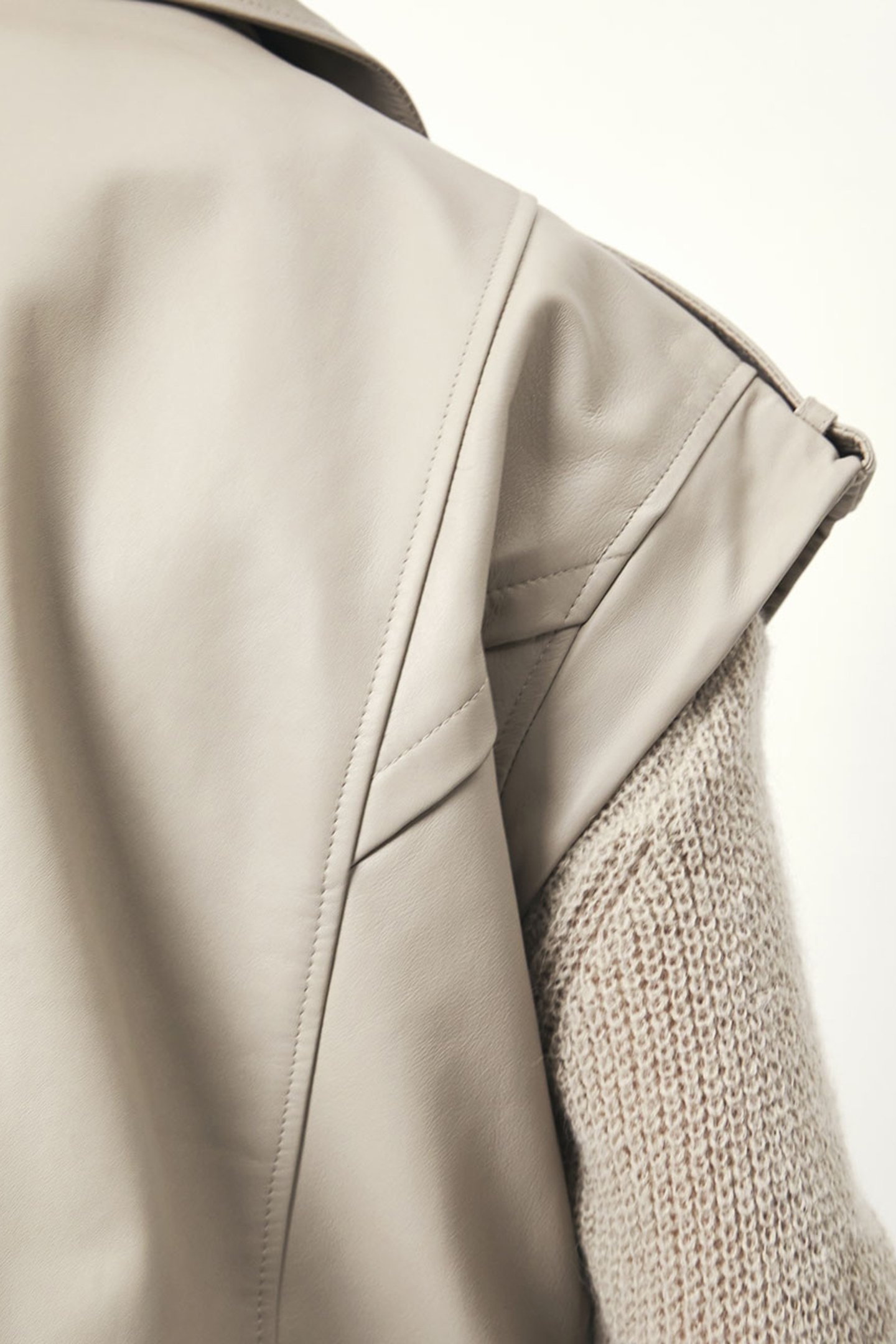 HARLEY LEATHER VEST TIMELESS TAUPE 4