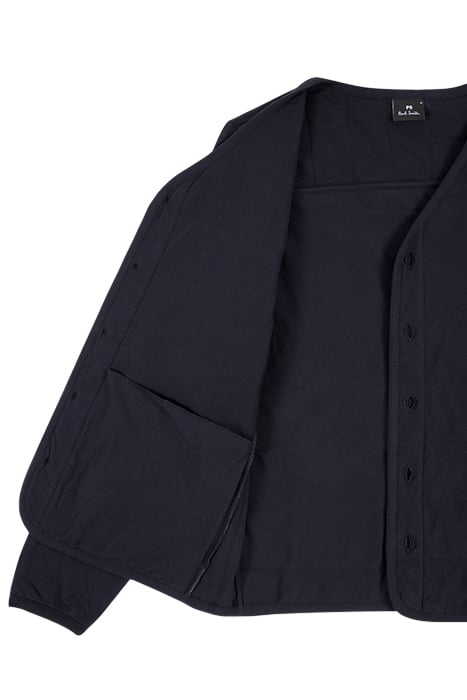 MENS JACKET QUILTED VERY DARK NAVY 7