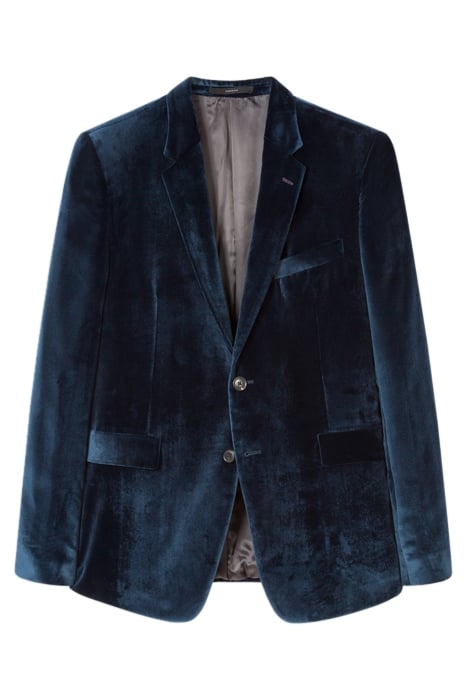 GENTS SLIM FIT 2 BTN JACKET GREYISH BLUE 4