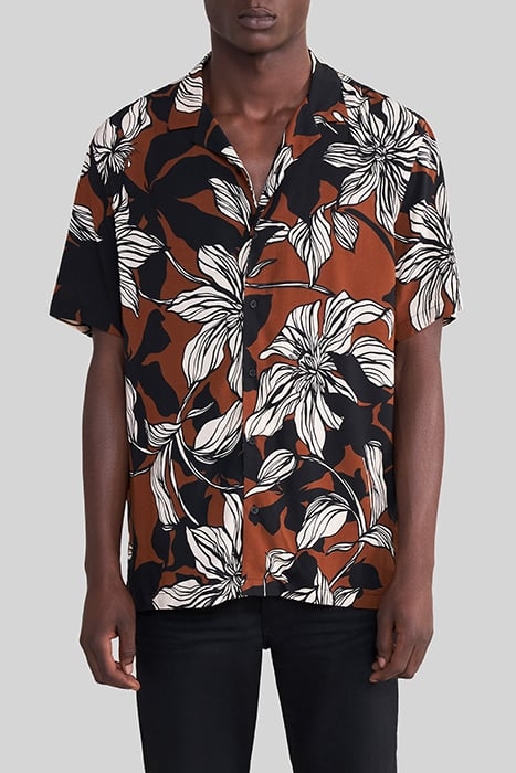 AMBER LENZING™ ECOVERO™ XL FLORAL REGULAR SHIRT 1