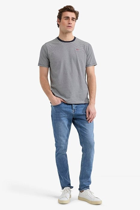 STRIPE T-SHIRT NAVY 2