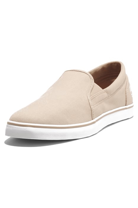 SKAPE PARK LOW SLIP ON SNEAKER LIGHT BEIGE CANVAS 7