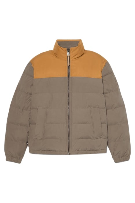 WELCH MOUNTAIN DURABLE WATER REPELLENT PUFFER JACKET WHEAT B 4