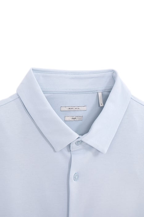 ABSOLUTE DRY SKY BLUE MESH REGULAR SHIRT 2