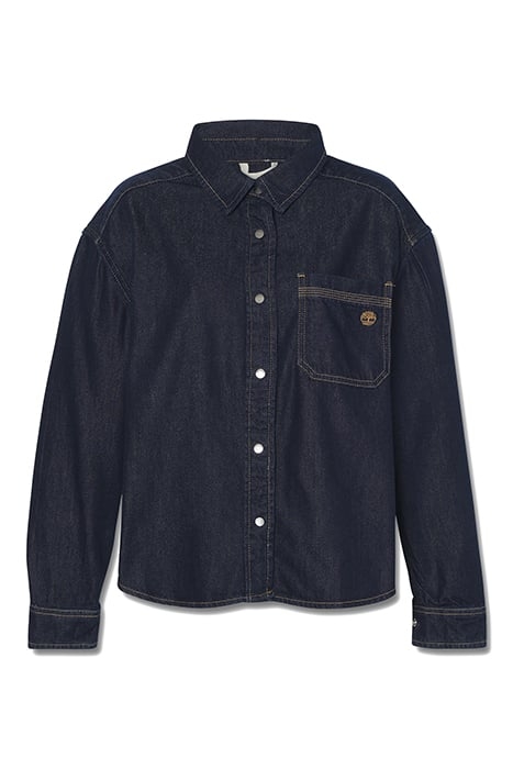 DENIM ESSENTIAL SHIRT AUTHENTIC INDIGO 4