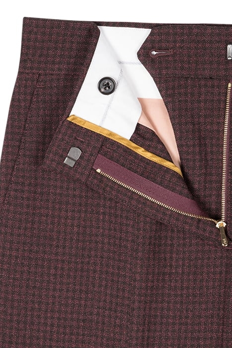 WOMENS TROUSER BURGUNDY/ BORDE 5