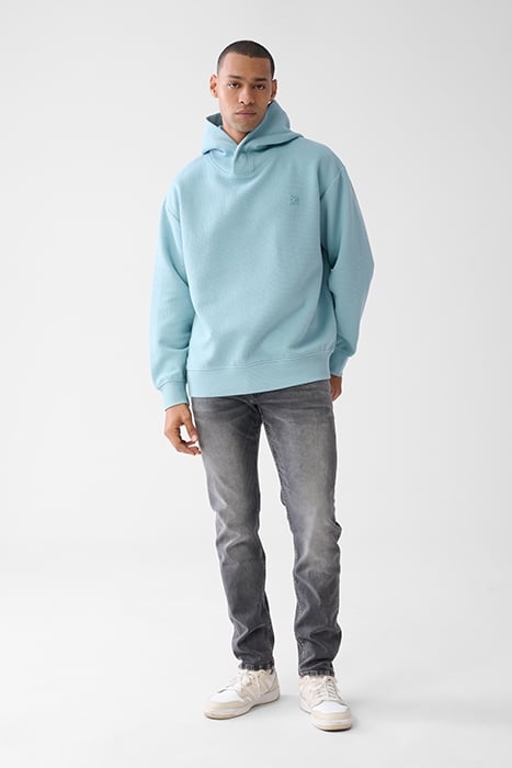 MA-SBJAQUARD HOODIE LIGHTBLUE 2