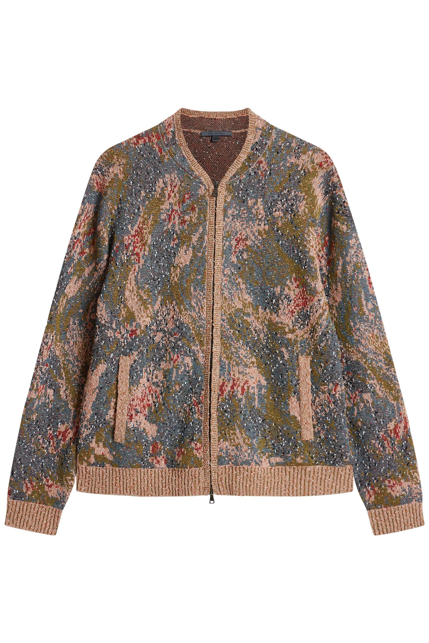 CANELAS REGULAR FIT BOMBER WORN MAUVE 2