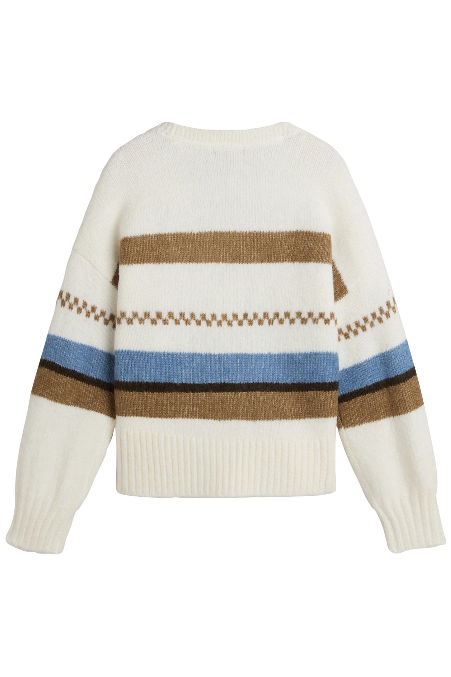 VALERIE STRIPE CARDIGAN MARSHMALLOW 5