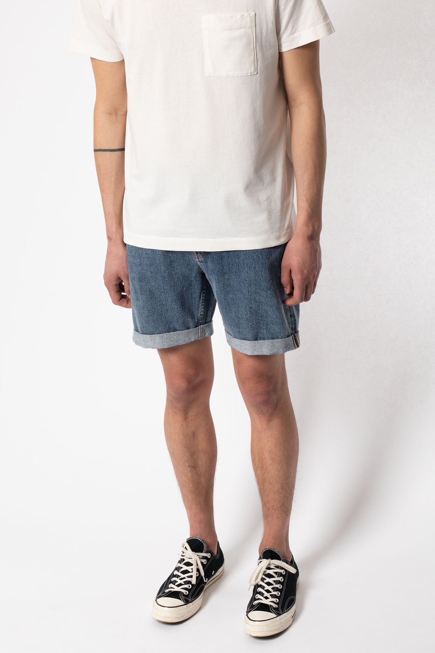JOSH SHORTS FRIENDLY BLUE DENIM 5