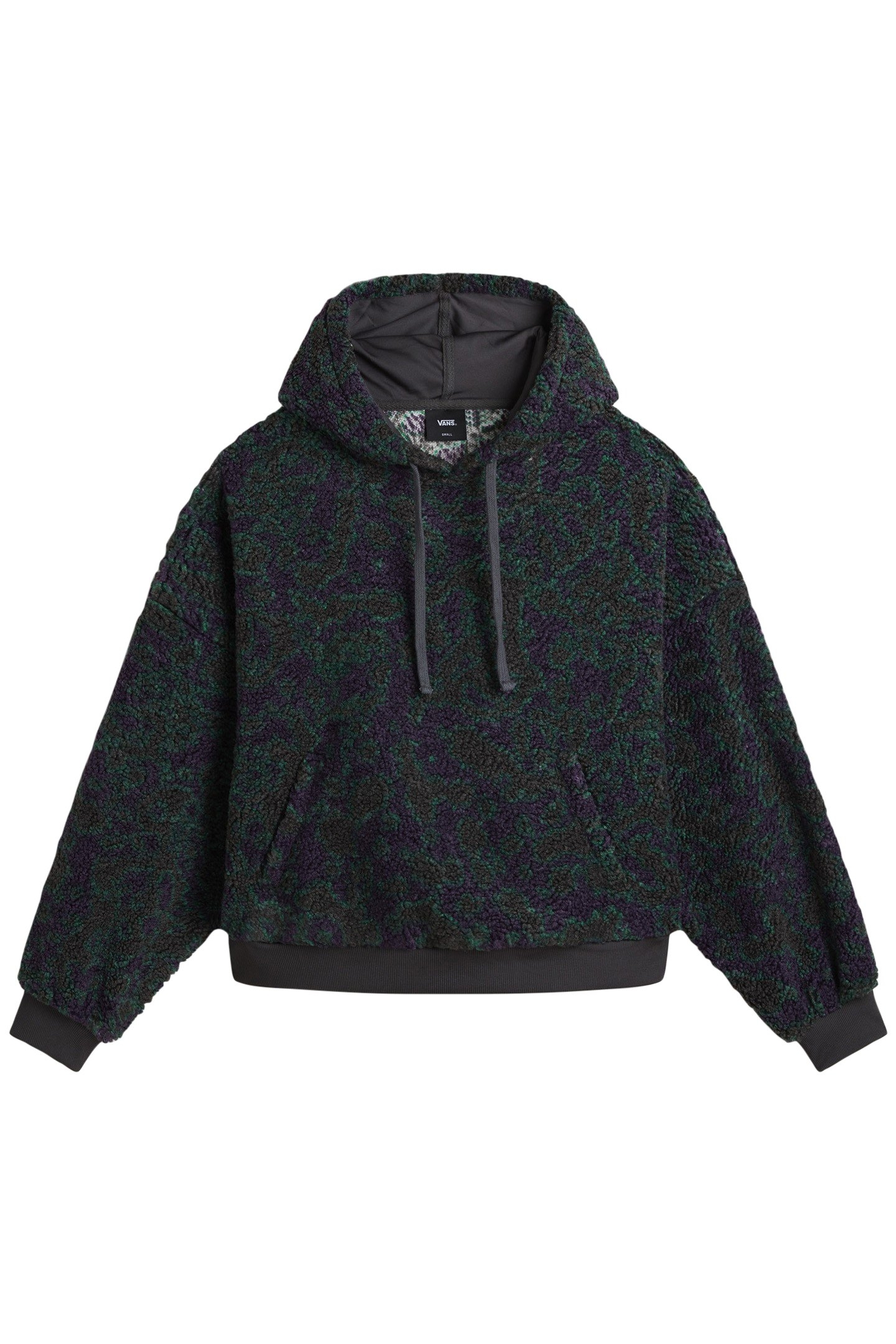 COLLETT BOUCLE LOOSE HOODIE ASPHALT 4