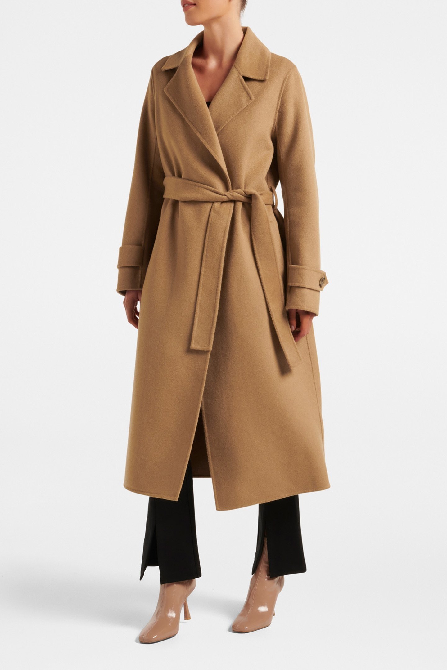DEVON FELLED COAT SOFT CAMEL 4