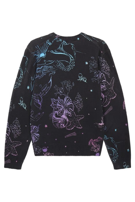 MENS SWEATER CREW NECK PRINTED 2