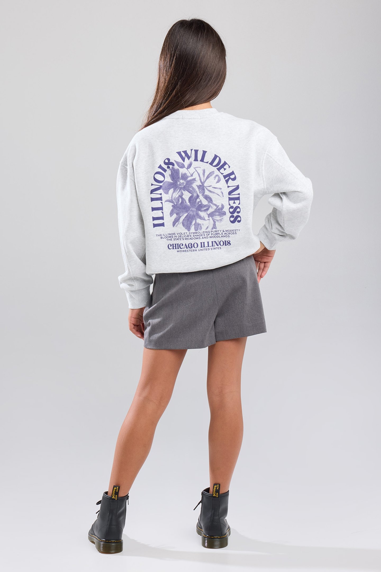 REBECCA JR DARK GREY MELANGE 2