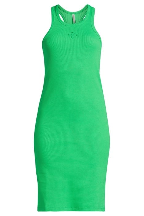 RIB DRESS RIB JERSEY ISLAND GREEN 3
