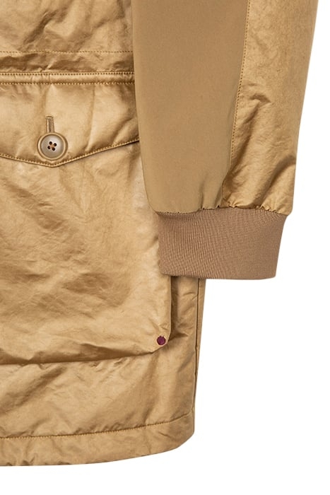 MENS MIX UP PARKA SAND 6