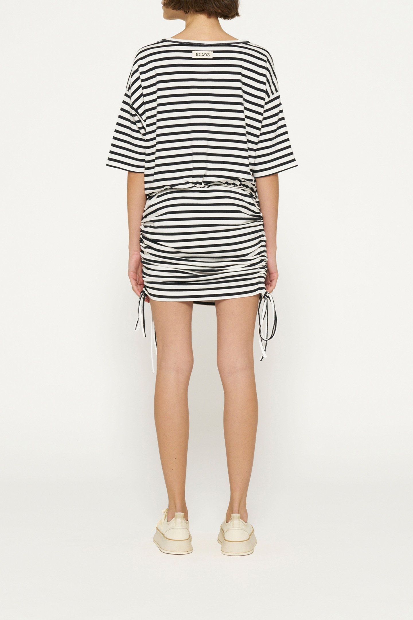 PROUD DRESS STRIPES ECRU/BLACK 6