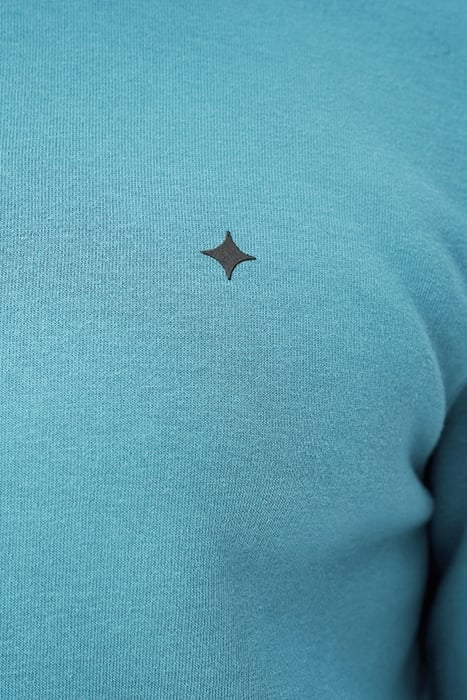 MM-SBSPARKLE SWEATER DARK TURQUOISE 7