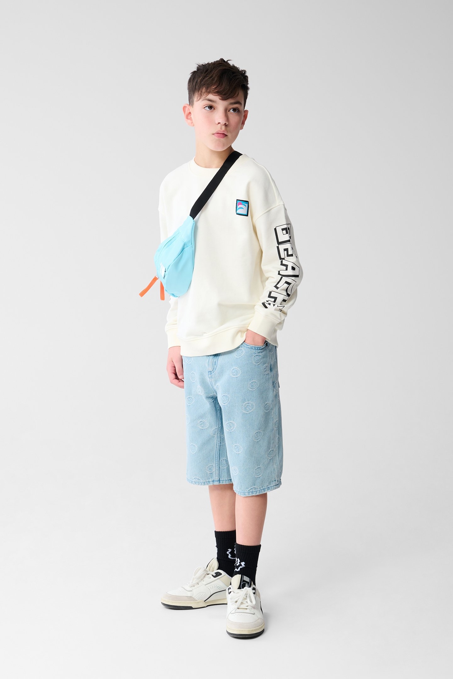 BOYS BAM-SBWAVE SWEAT OFFWHITE 4