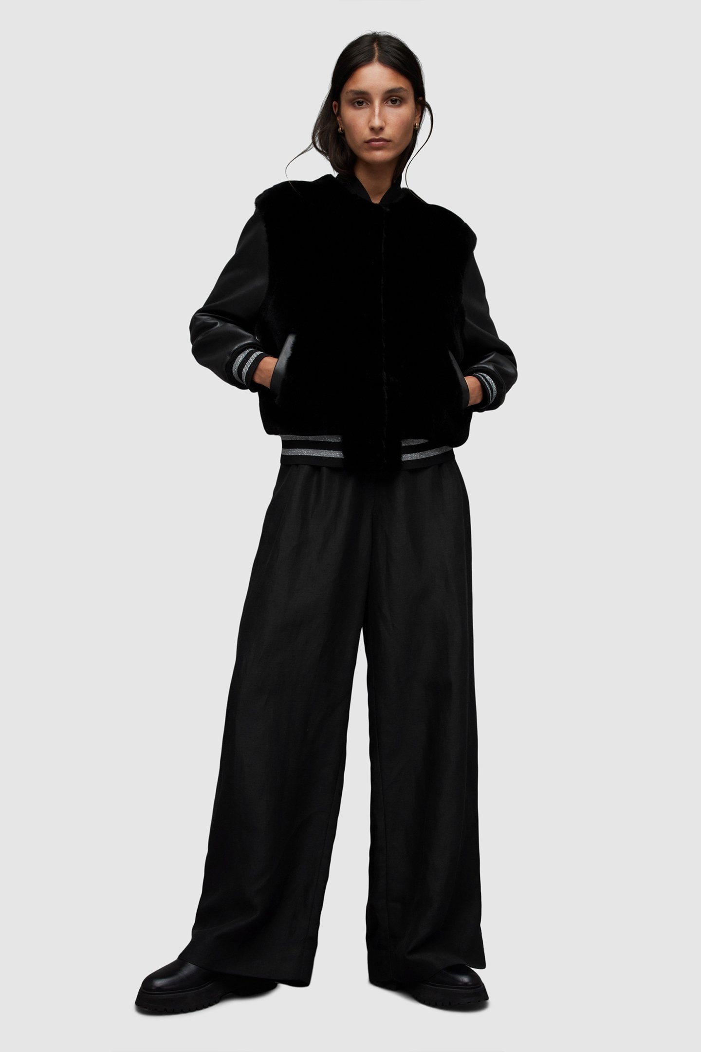 MARGOT BASEBALL JKT BLACK 3