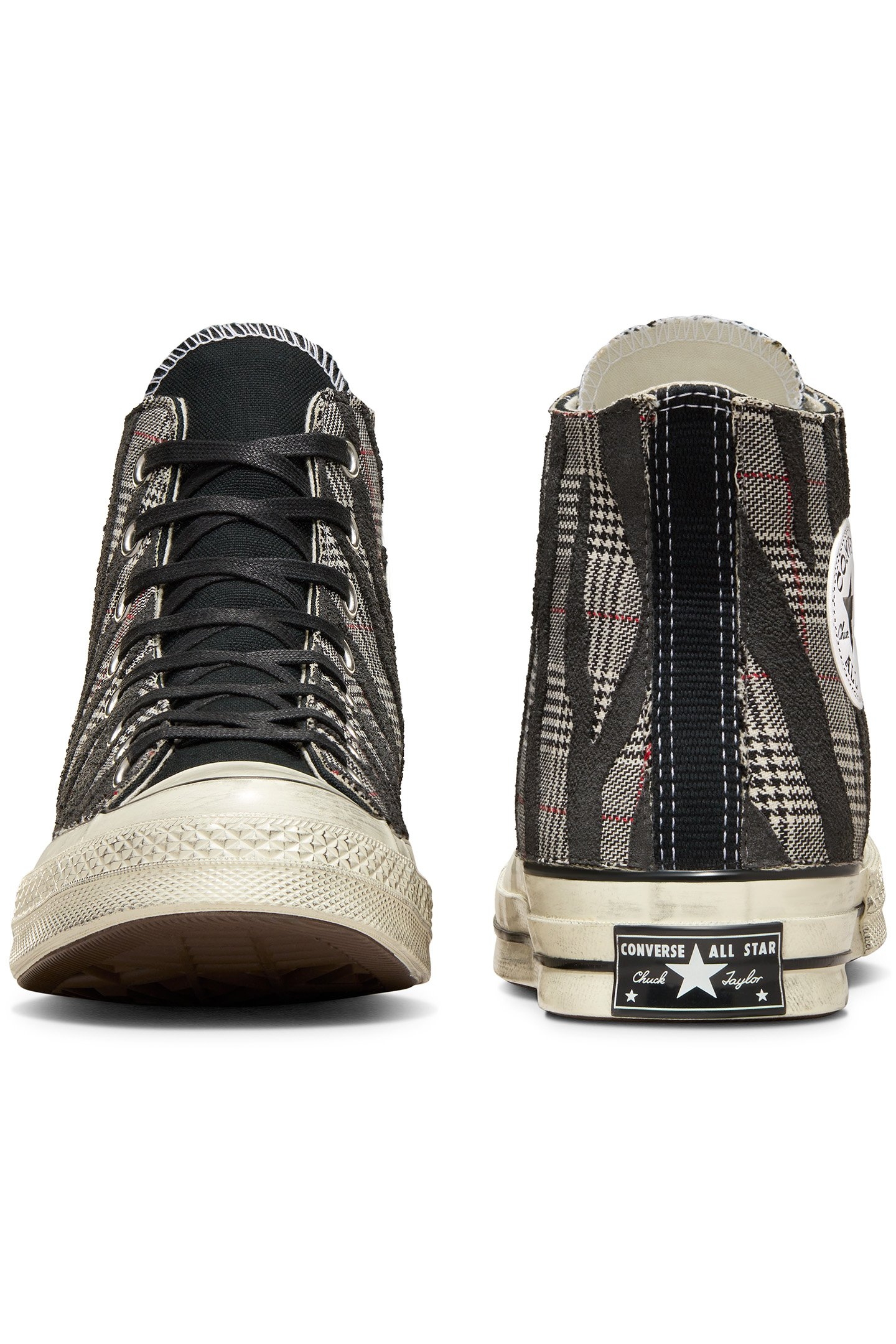 CHUCK 70 ZEBRA & HOUNDSTOOTH BLACK TARTAN ZEBRA 3