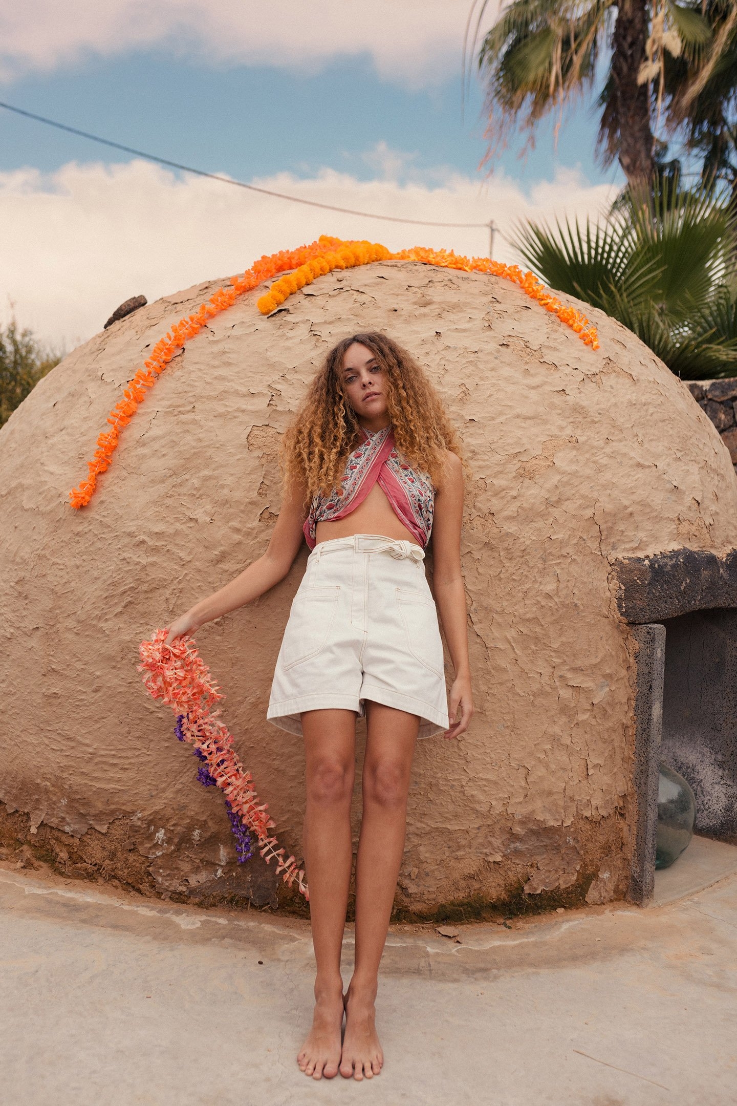 SHORTS VIRGINIA WHITE 1