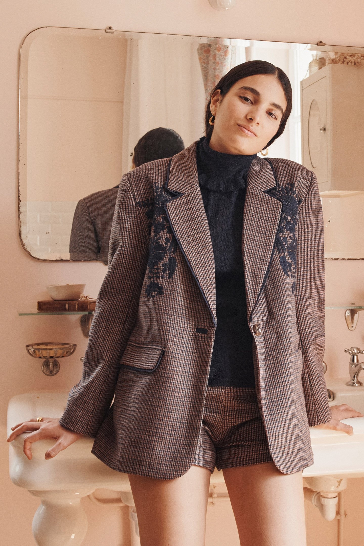 JACKET HANOI BLUE MEN CHECKS 5