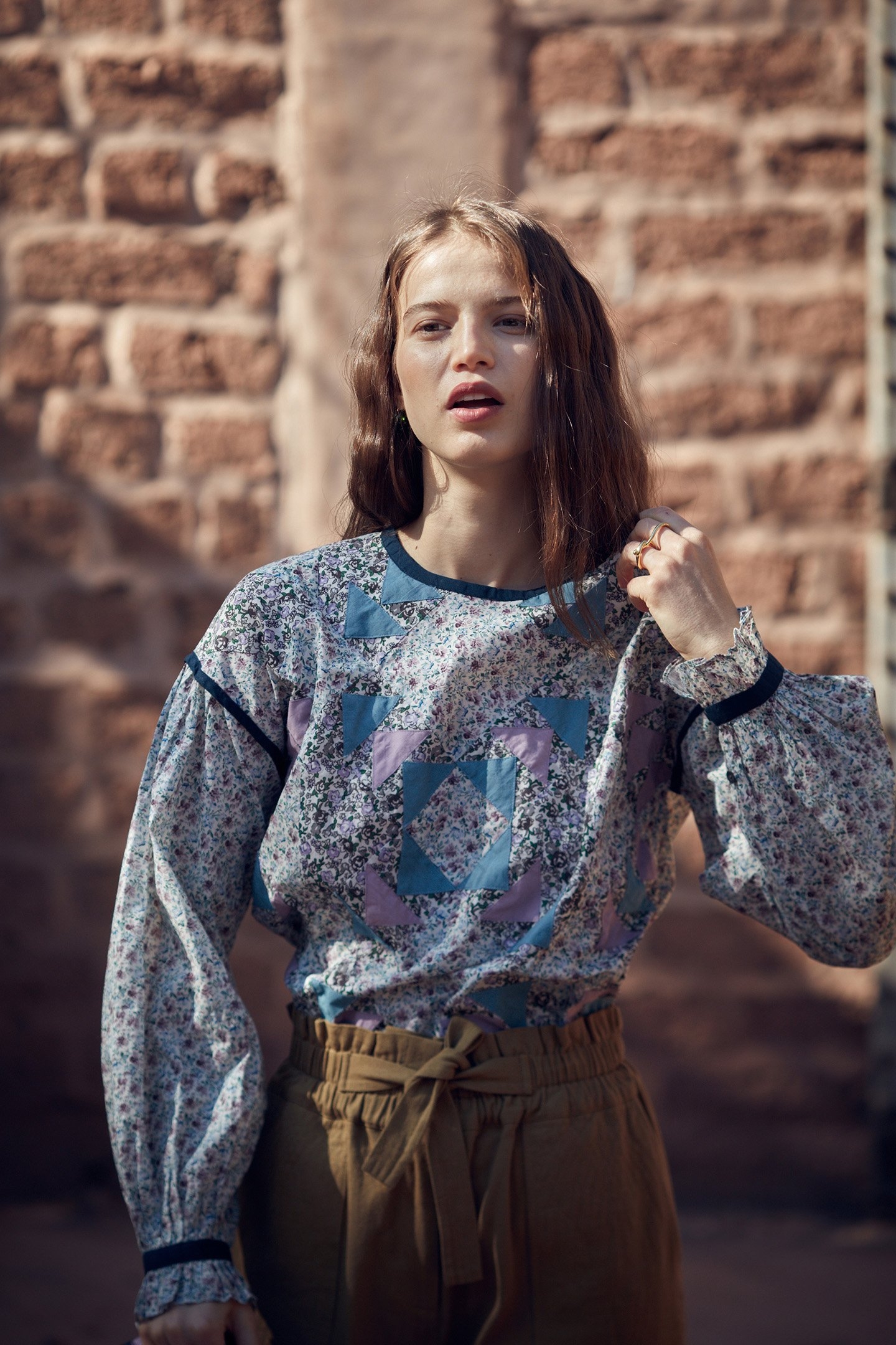 BLOUSE CRISTALINA MULTICOLOR PATCHWORK 2