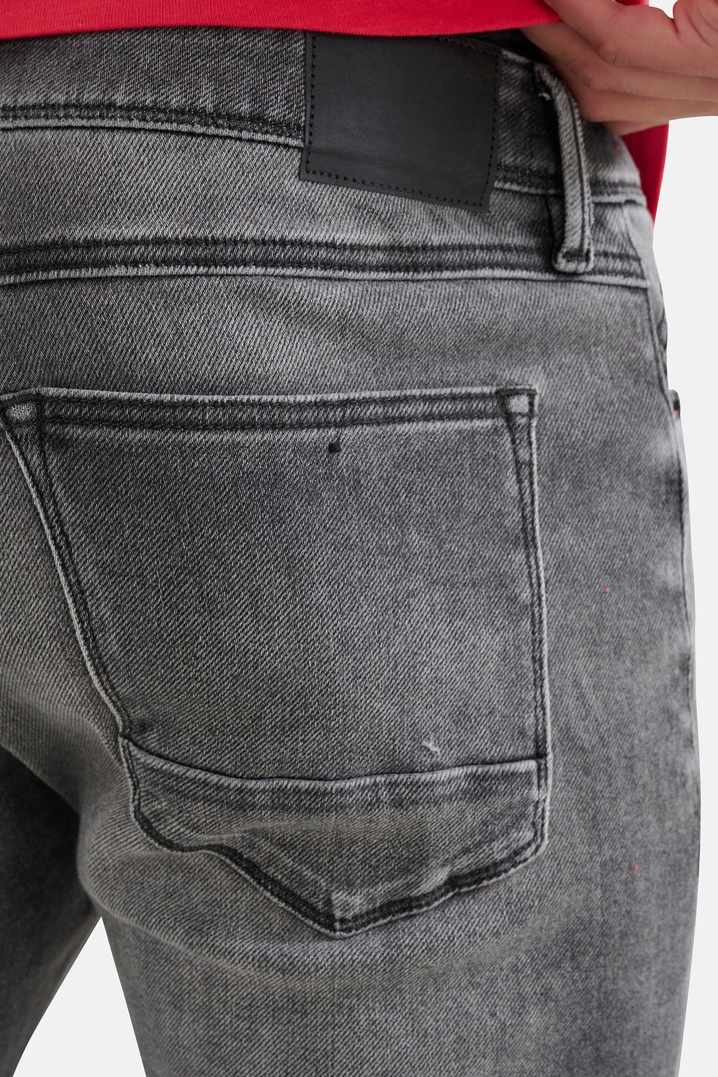 MM-SBSLIM JEANS JOG GREY GREY 6