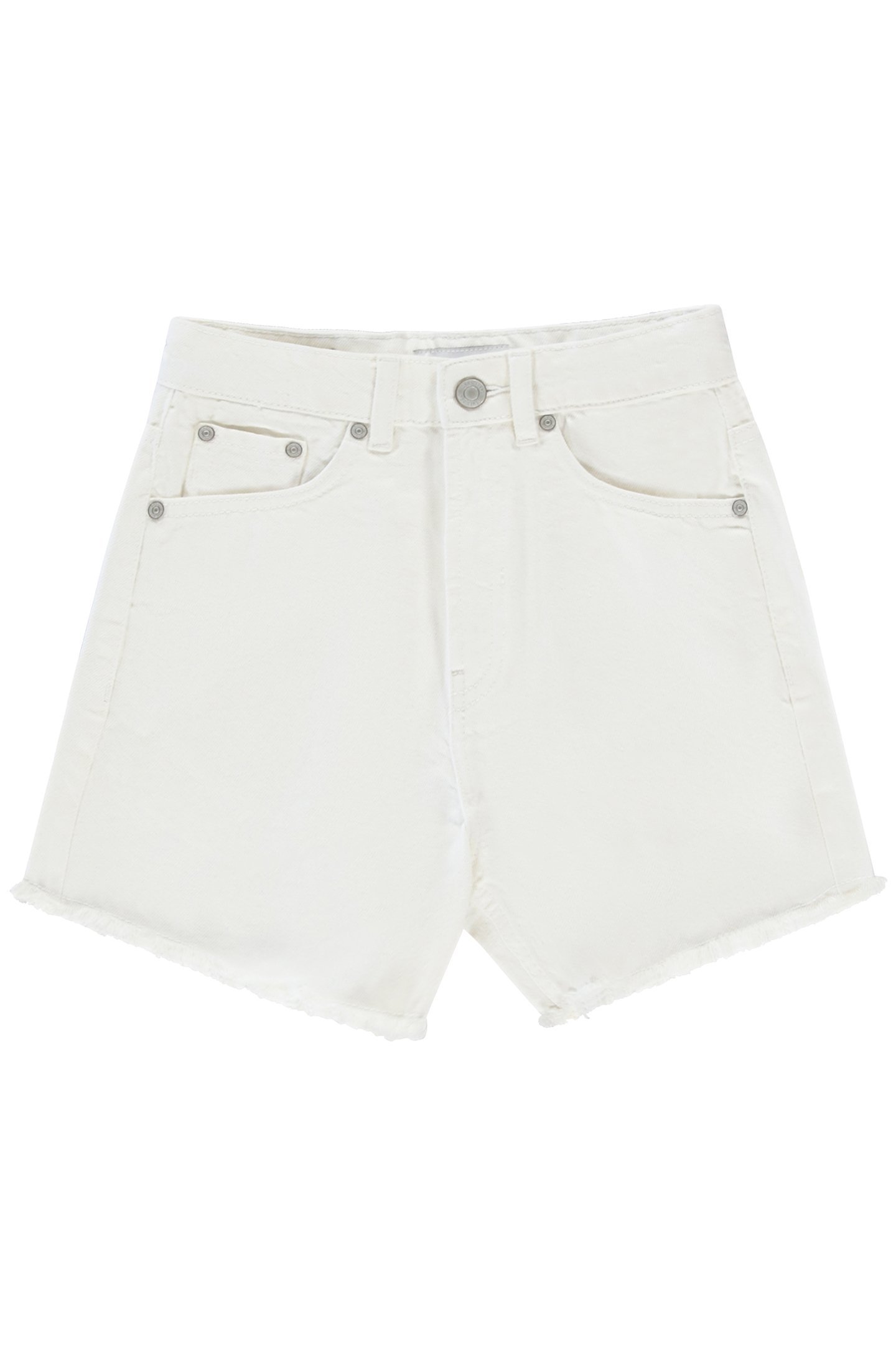 GIRLS KIDS SAAR SHORT WHITE 1