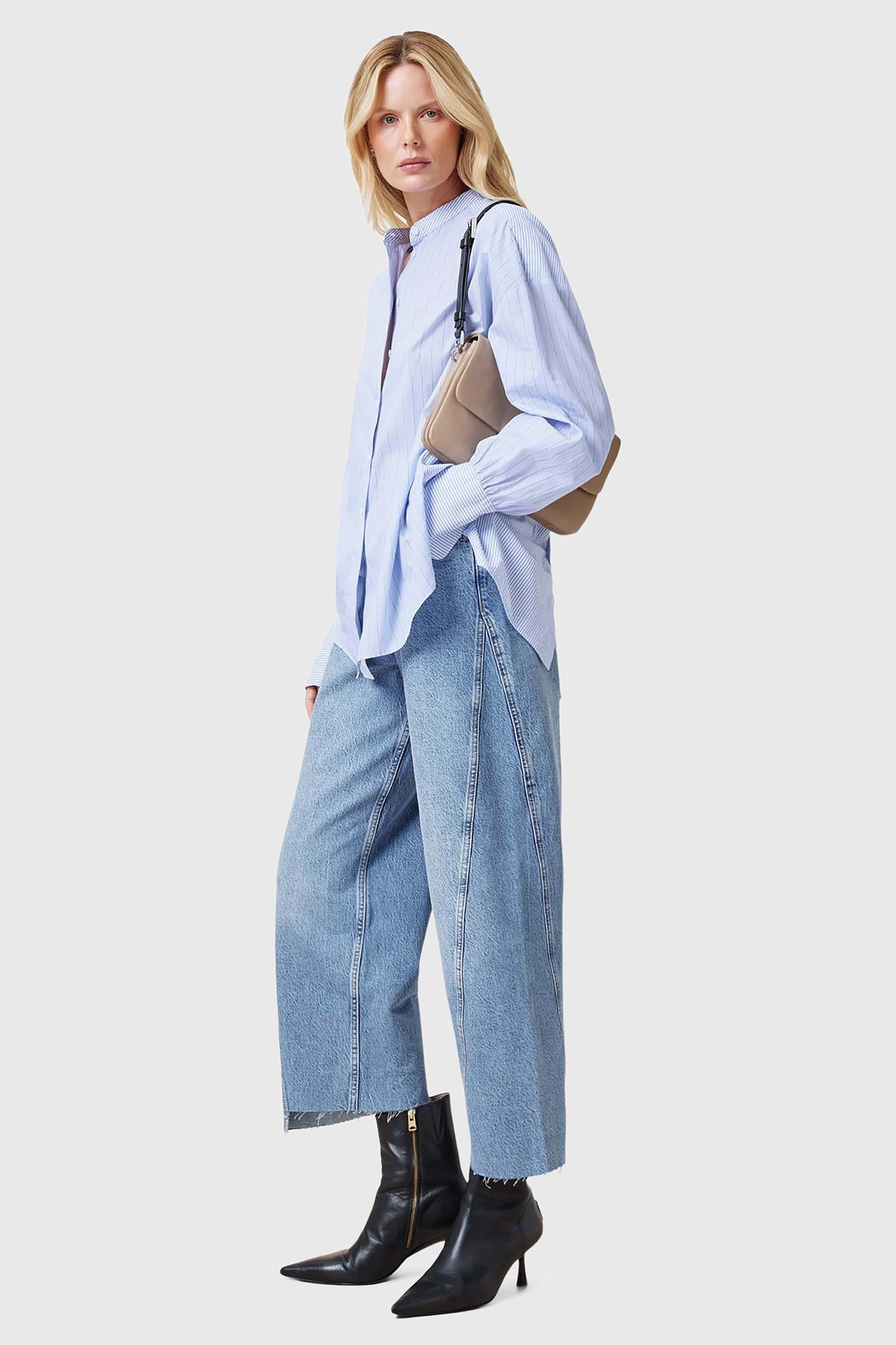 ANA STRIPE SHIRT PASTEL BLUE 5