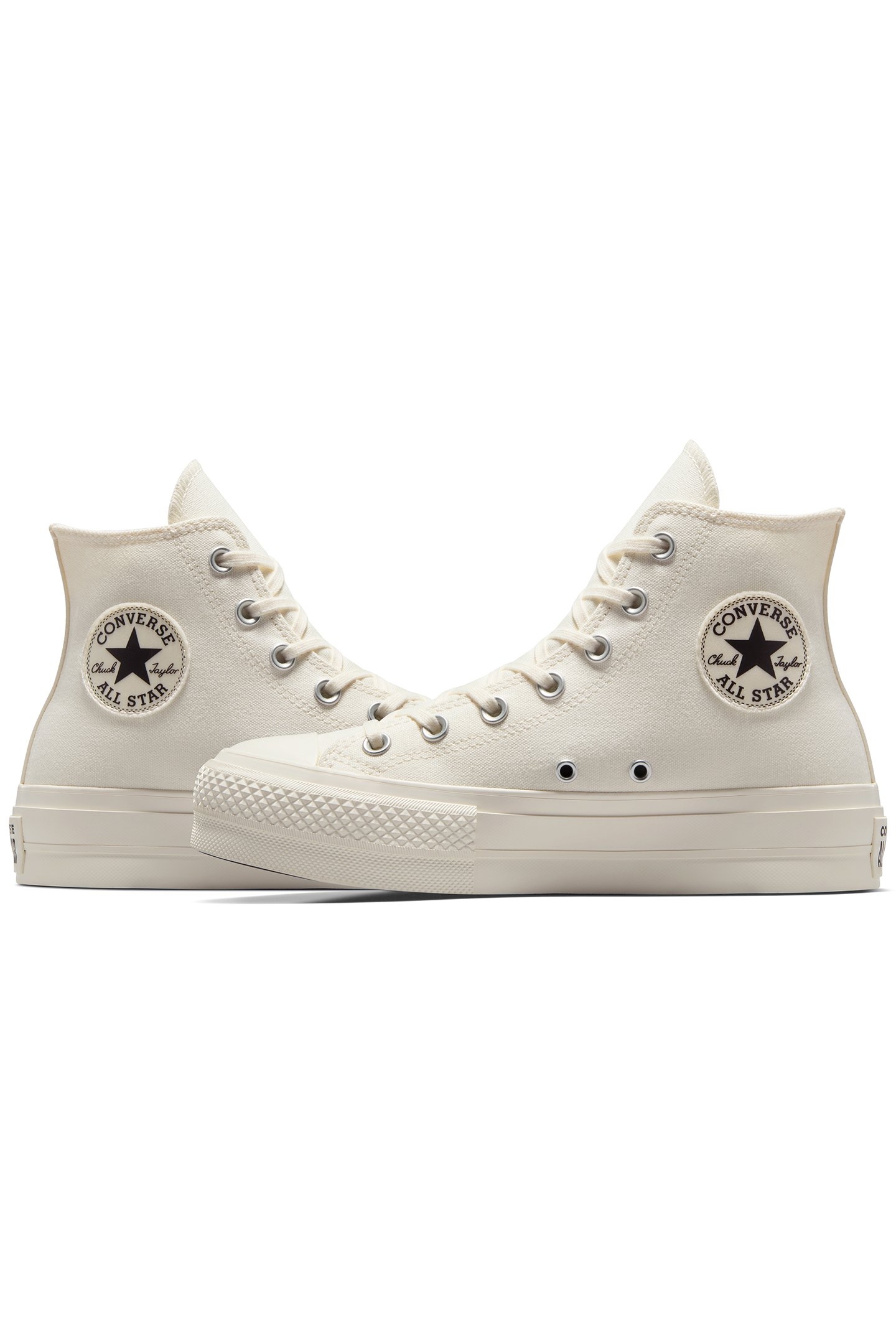 CHUCK TAYLOR ALL STAR LIFT PLATFORM PEARLS & STUDS EGRET/EGR 5