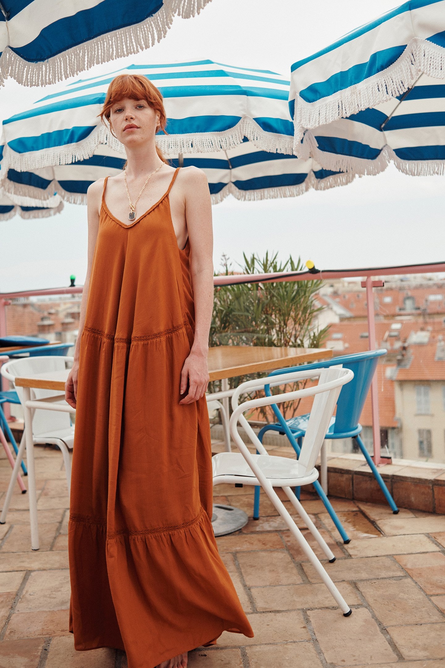 DRESS ALICIA CINNAMON 1