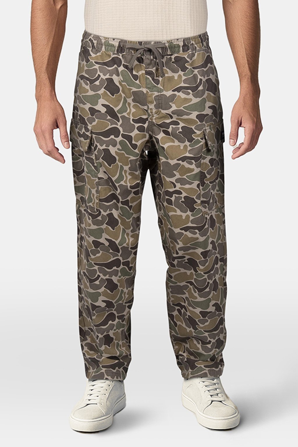 RANGE CARGO BAGGY TAPERED ELASTIC PANT BUNGEE CORD/TURKISHCF 1