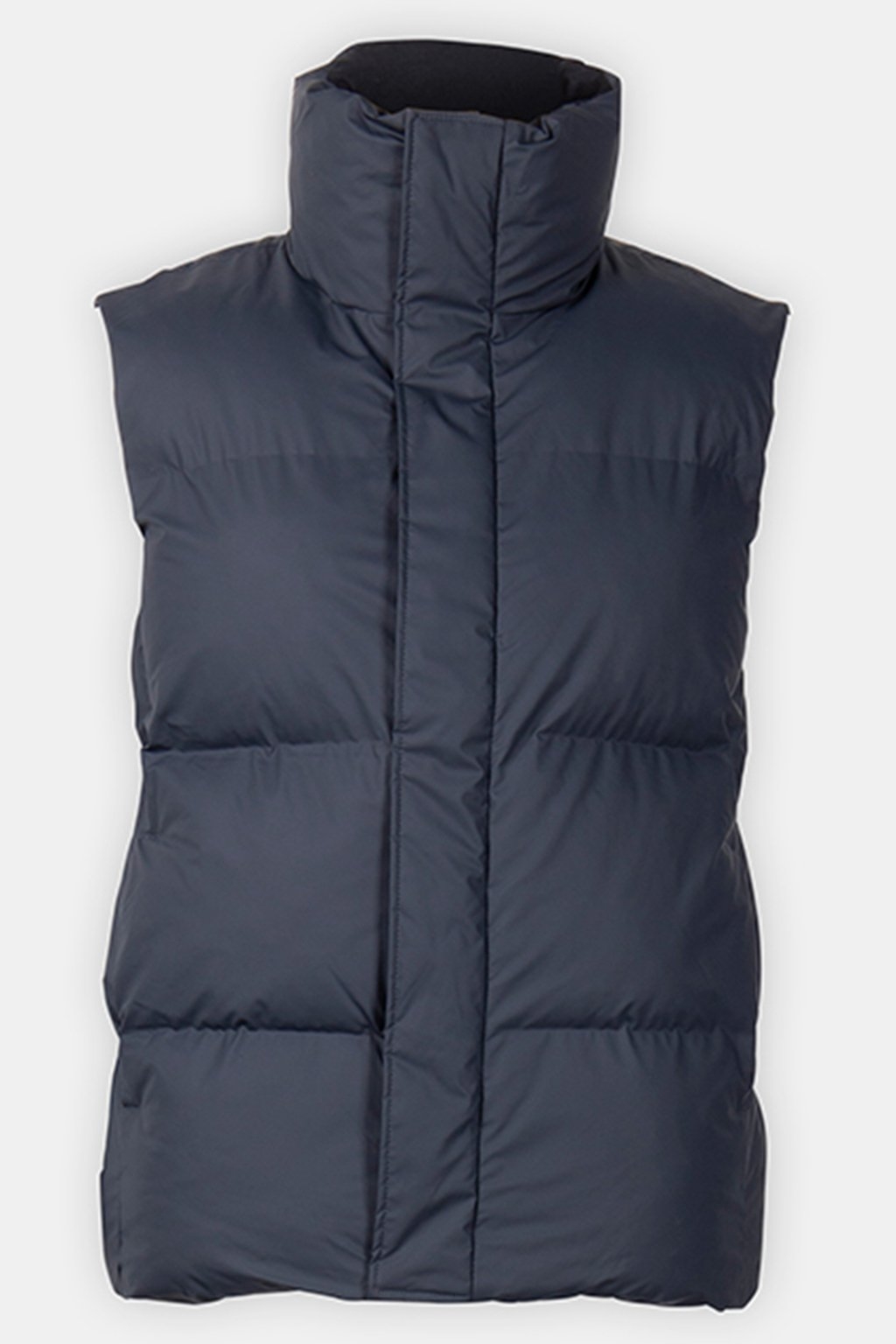 BOXY PUFFER VEST NAVY UNISEX 1